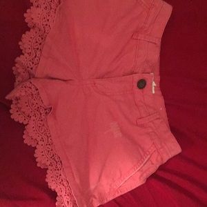 Maurice’s coral shorts